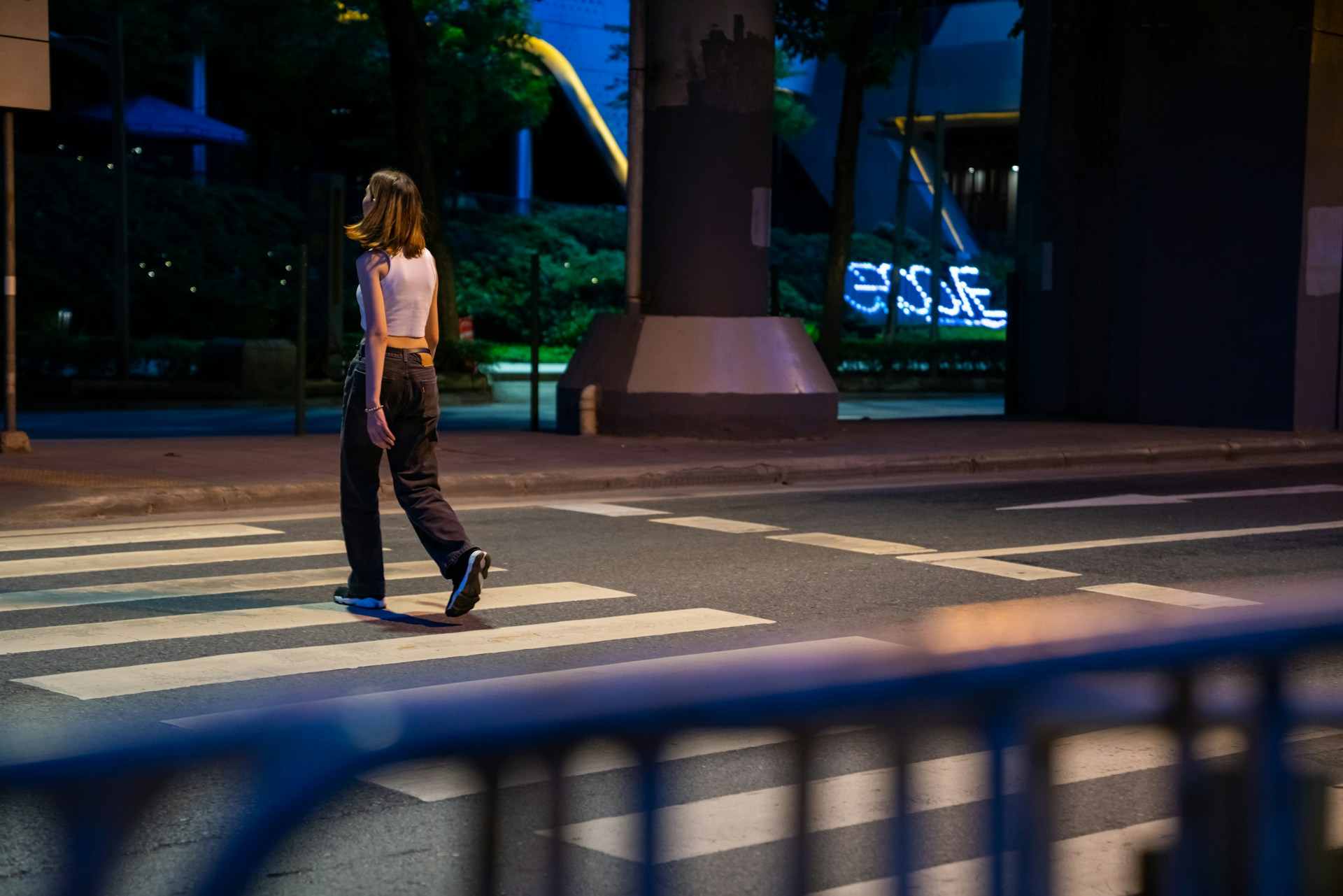 night pedestrian